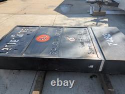 Double-Sided Monument Sign for Multiple Tenants Customizable Design. 72x108x12