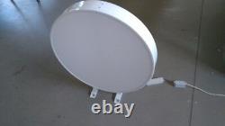 Double Sided Outdoor Round Illuminated Projecting Light Box Sign D500mm LED