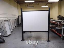 Double sided 48x60x10'' Lightbox sign with poles