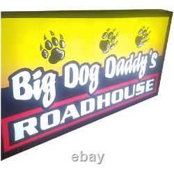 Double sided BOX SIGN & Graphic, Face 1/8'' 36x96x10'' Extruded Aluminum