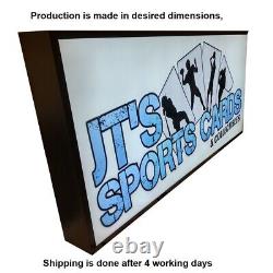 Double sided & Graphic 24x60x10'' Lightbox sign