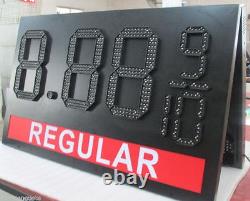 Double sided LED Gas Price Sign 12 X 40 Red or Green Financing Available