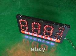 Double sided LED Gas Price Sign 12 X 40 Red or Green Financing Available