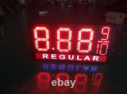 Double sided LED Gas Price Sign 12 X 40 Red or Green Financing Available