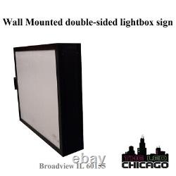 Double sided LED LIGHTBOX SIGN 48x72x10'