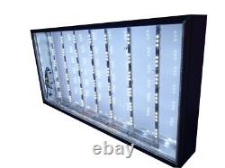 Double sided LED LIGHT BOX SIGN 36x72x10'', face 1/8'