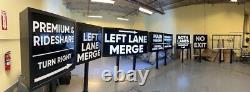 Double sided Lightbox Sign, Monument, Marquee, Pole sign, Signage, 48'' to 120'