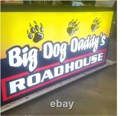 Double sided OUTDOOR LED LIGHT BOX SIGN, Signs, 36x96x10'' Extruded Aluminum
