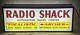Double Sided Illuminated Radio Shack Sign