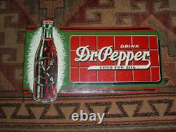 Dr Pepper Authorized Double Sided Limited Edition Flange Sign