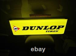 Dunlop Lighted Double-sided Sign