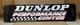 Dunlop Tire Sign Metal Double Sided Performance Center Garage Wall Decor Tools