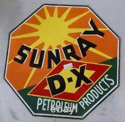 Enamel Sign Sunray D-x Size 27x27 Inches Double Sided