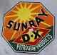 Enamel Sign Sunray D-x Size 27x27 Inches Double Sided