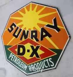 Enamel Sign Sunray D-x Size 27x27 Inches Double Sided