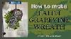 Faith Evergreen Grapevine Wreath
