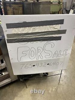Flying A? Porcelain sign 48 inch Double Sided