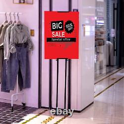 Foam Board Poster Double-sided Sign Holder Height Adjustable up to 82 5 pcs