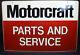 Ford Motorcraft Parts And Service Double-sided Tin Dealership Sign 27 X 18
