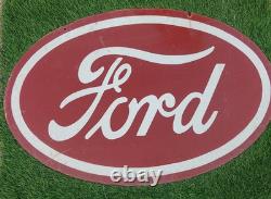 Ford Porcelain Advertising Sign 36'' Inches Double Sided