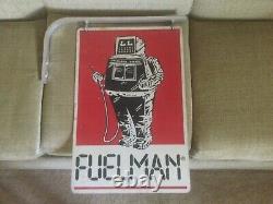 Fuelman 16 x 24 double sided porcelain sign withbracket