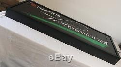 FujiFilm Professional Sign Lighted Double Sided Camera Store Advertising Fuji