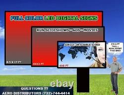 Full Color 4' X 8' 8mm LED Sign Outdoor 5Yrs Warranty