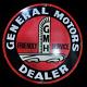 General Motors Porcelain Enamel Sign 30x30 Inches Double Sided