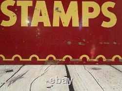 Gift House Stamps Vintage Sign Double Sided