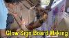 Glow Sign Board Making Sign Board Flex Board Glow Sign