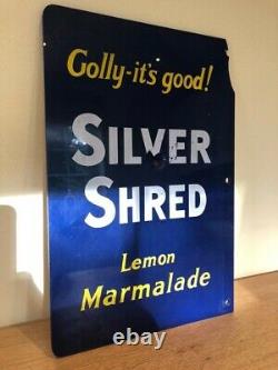 Golden Shred / Silver Shred Marmalade Double Sided Advertising Sign