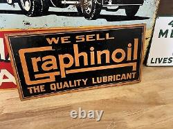 Graphinoil Original Double Sided Flange Sign Great Colors