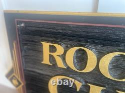 Hand Painted Wood Sign Rocky Mountain Chocolate Factory 51 X 18 Double Sided