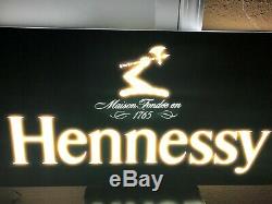 Hennessy Double Sided Led Bar Sign Man Cave Garage Cognac Liquor