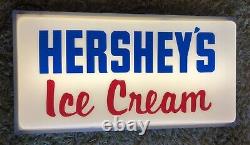 Hershey's Ice Cream Vintage Double Sided Light Up Sign