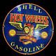 Hot Wheels Porcelain Enamel Sign 30x30 Inches Double Sided