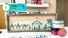How To Make A Double Sided Painted Wood Sign With Reusable Stencils Timelapse