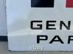 International Harvester IH Genuine Parts Double Sided Porcelain Sign