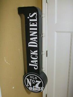 Jack Daniels & Jack Honey Double Sided Light Up Sign Man Cave Lighted Tennessee