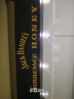 Jack Daniels & Jack Honey Double Sided Light Up Sign Man Cave Lighted Tennessee