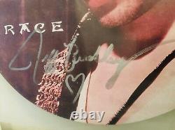 Jeff buckley RARE SIGNED Record Store Round double Sided Promo poster