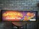 Joe Camel Vintage Lighted Bar Sign Double-sided Motorcycle For Man Cave
