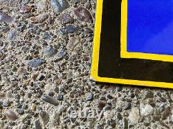 Kodak Porcelain Sign Developing & Printing Film Double Sided Hanging Metal