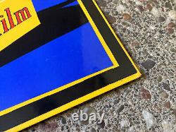 Kodak Porcelain Sign Developing & Printing Film Double Sided Hanging Metal