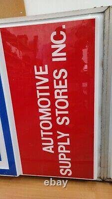 LARGE Delco Automotive Supply Stores Double Sided Light Up Sign GM 97 x 48