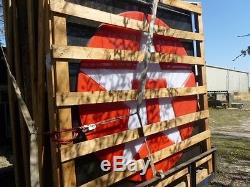 LARGE TEXACO STAR SIGN NOS New Double Sided Still In Crate