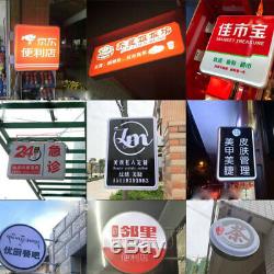 LED Double Sided Illuminated Projecting Light Box Shop Sign Waterproof