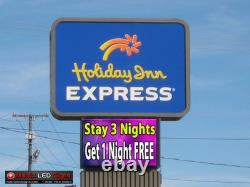 LED Sign Outdoor 2 Sided LED Programmable Message Center 2 Sided Sign P6