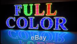 LED Sign Outdoor Full Color RGB Double Sided P10 LED Digital Sign 25 X 38 -USA