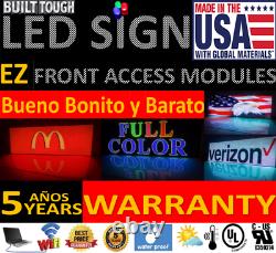 LED Sign Outdoor RGB-DIP, Full Color-Two Sided Digital Sign 19x25 -U. S FACTORY